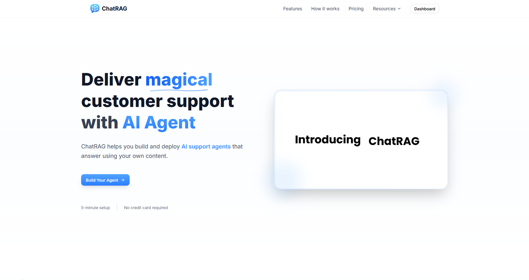 ChatRAG screenshot 1