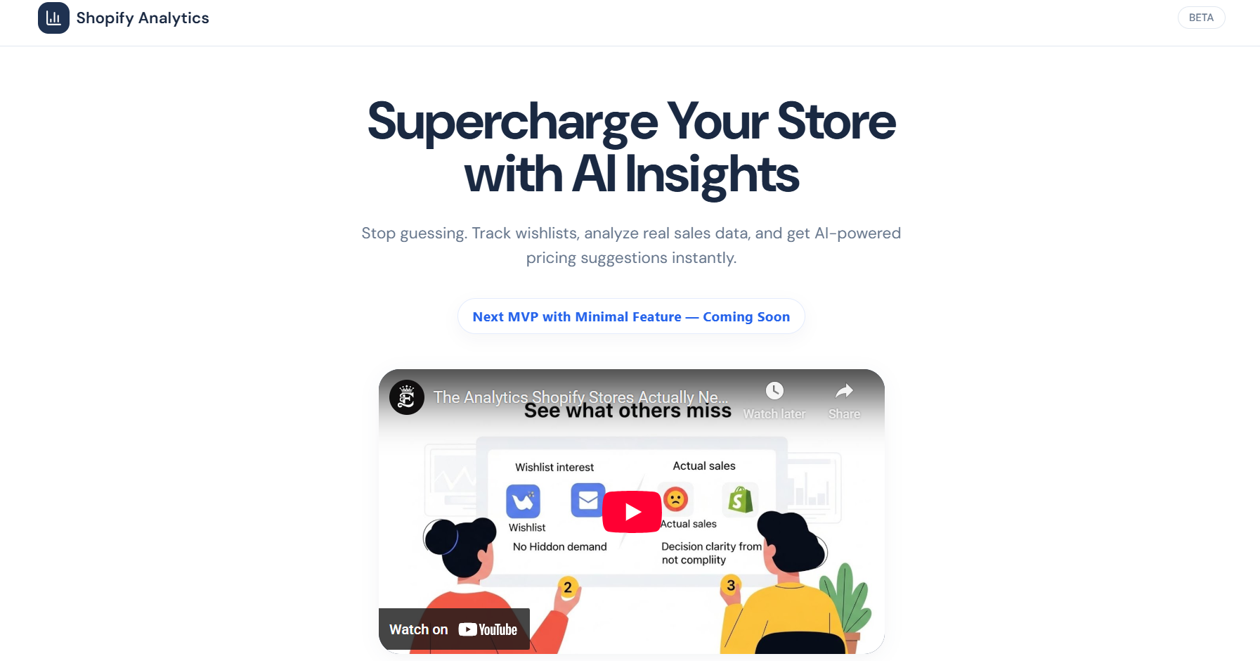Shopify Analytics Beta(MVP) screenshot 2