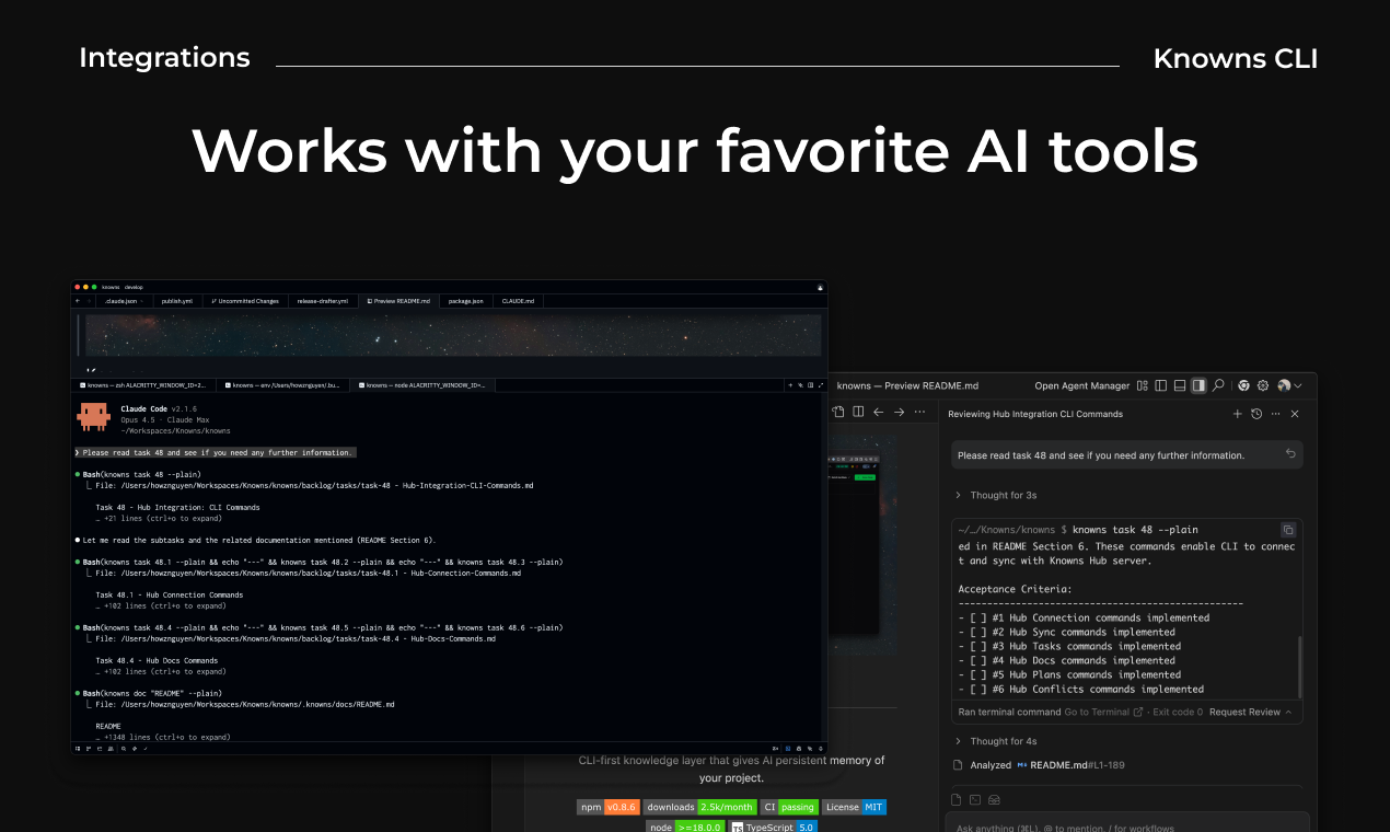 Knowns CLI screenshot 8