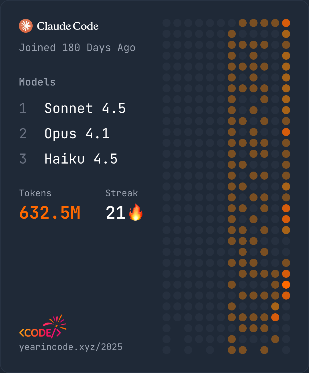 Year in Code screenshot 4
