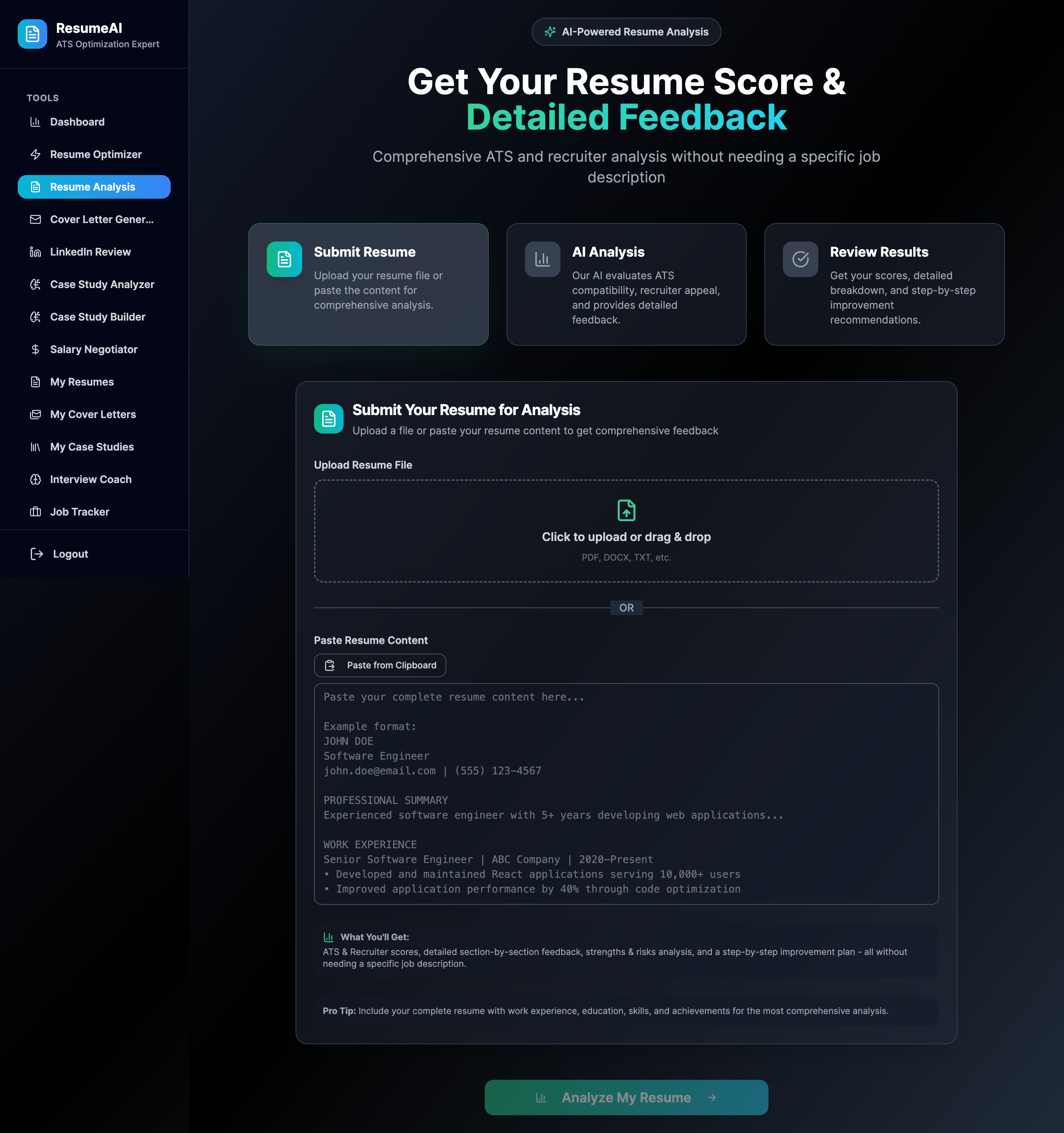 ATS Resume by Quntasymphony screenshot 2