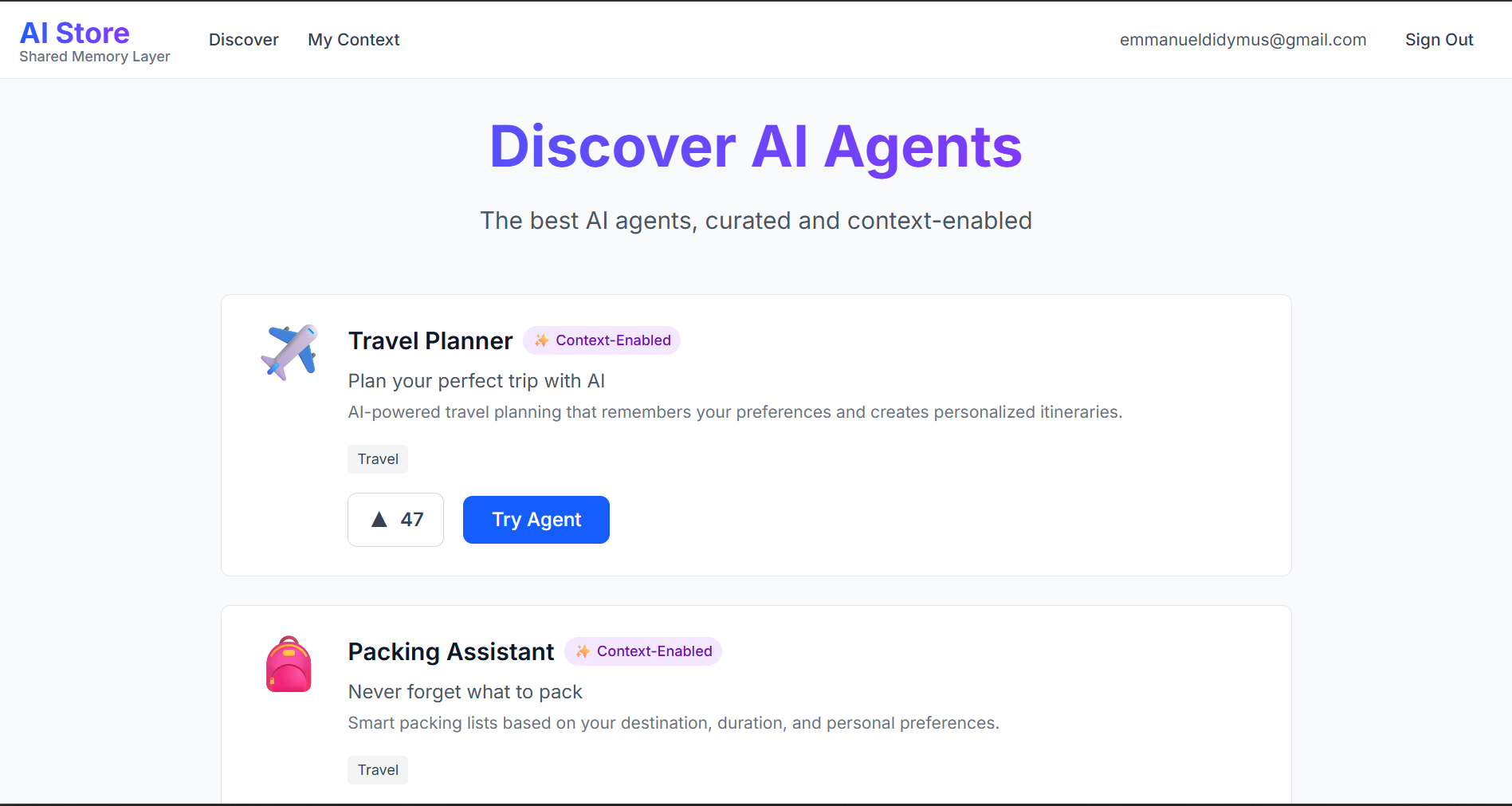 ai store screenshot 1