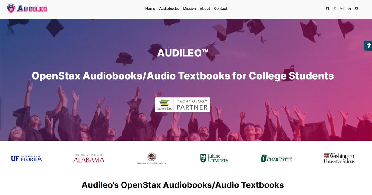 Audileo screenshot 1