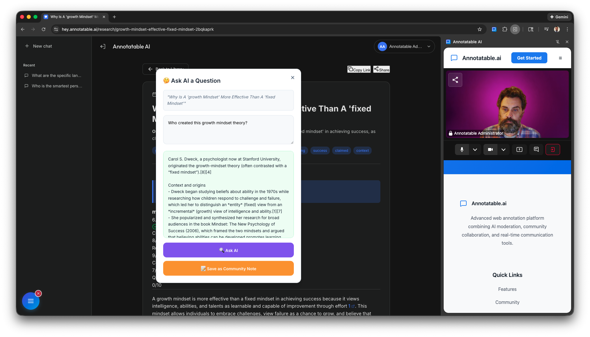 Social AI Platform - Collaboration! screenshot 1