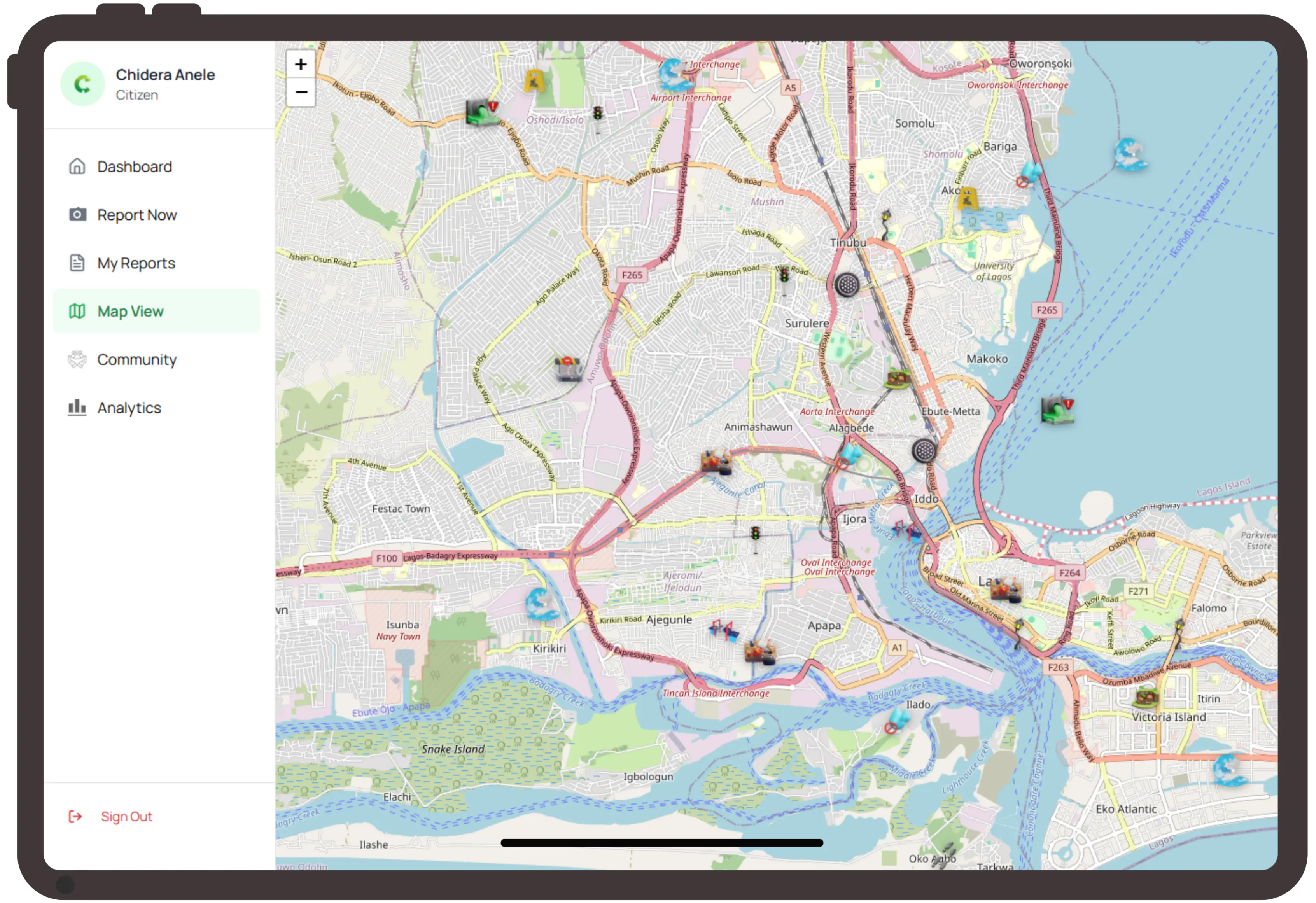 Citizn screenshot 2