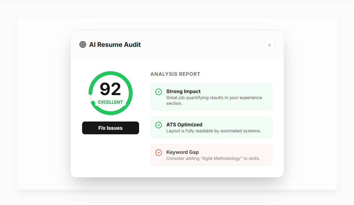 Resubuild ai screenshot 2