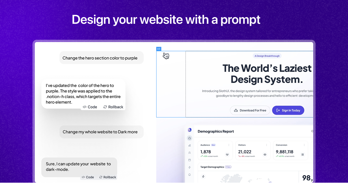 Bullet.so-AI website builder for Notion screenshot 2