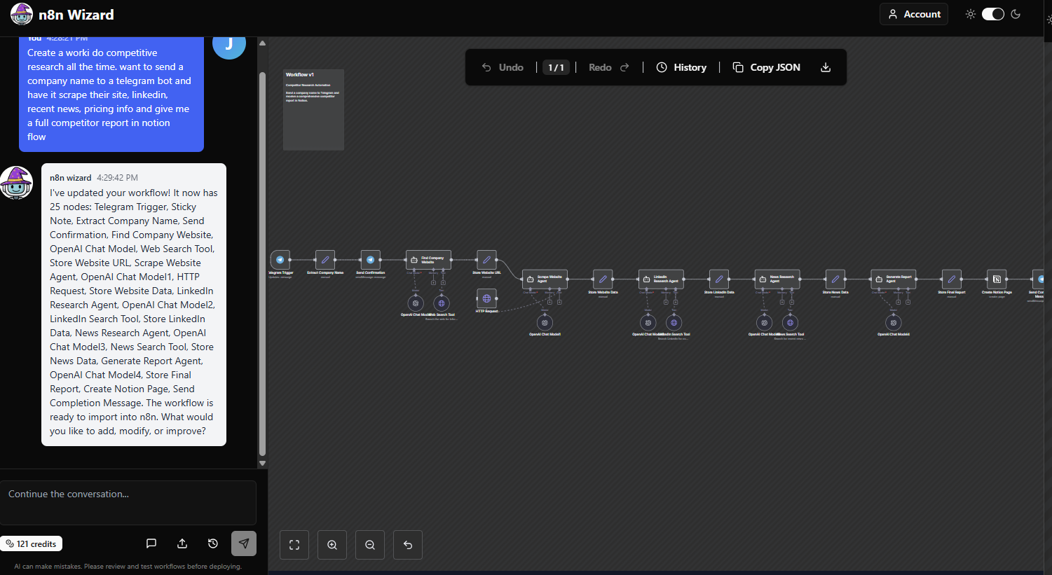 n8n Wizard - vibe code your workflows screenshot 7