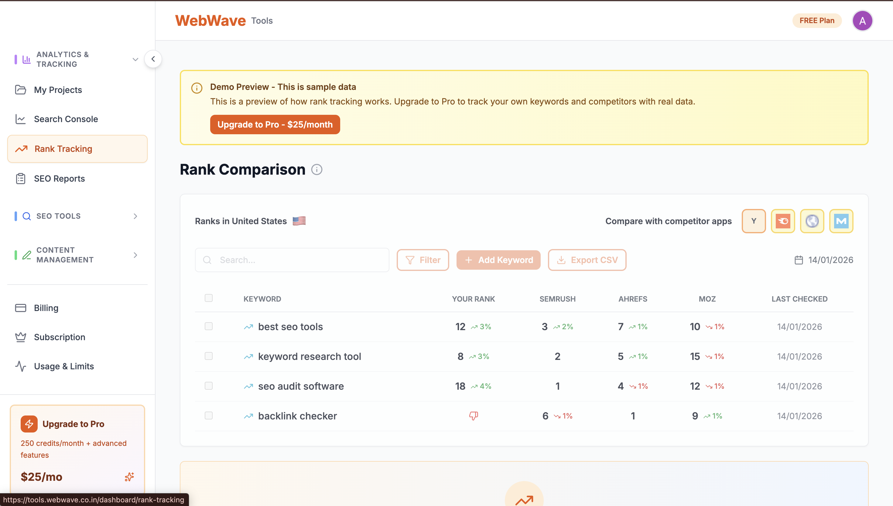 WebWave SEO Tools screenshot 6