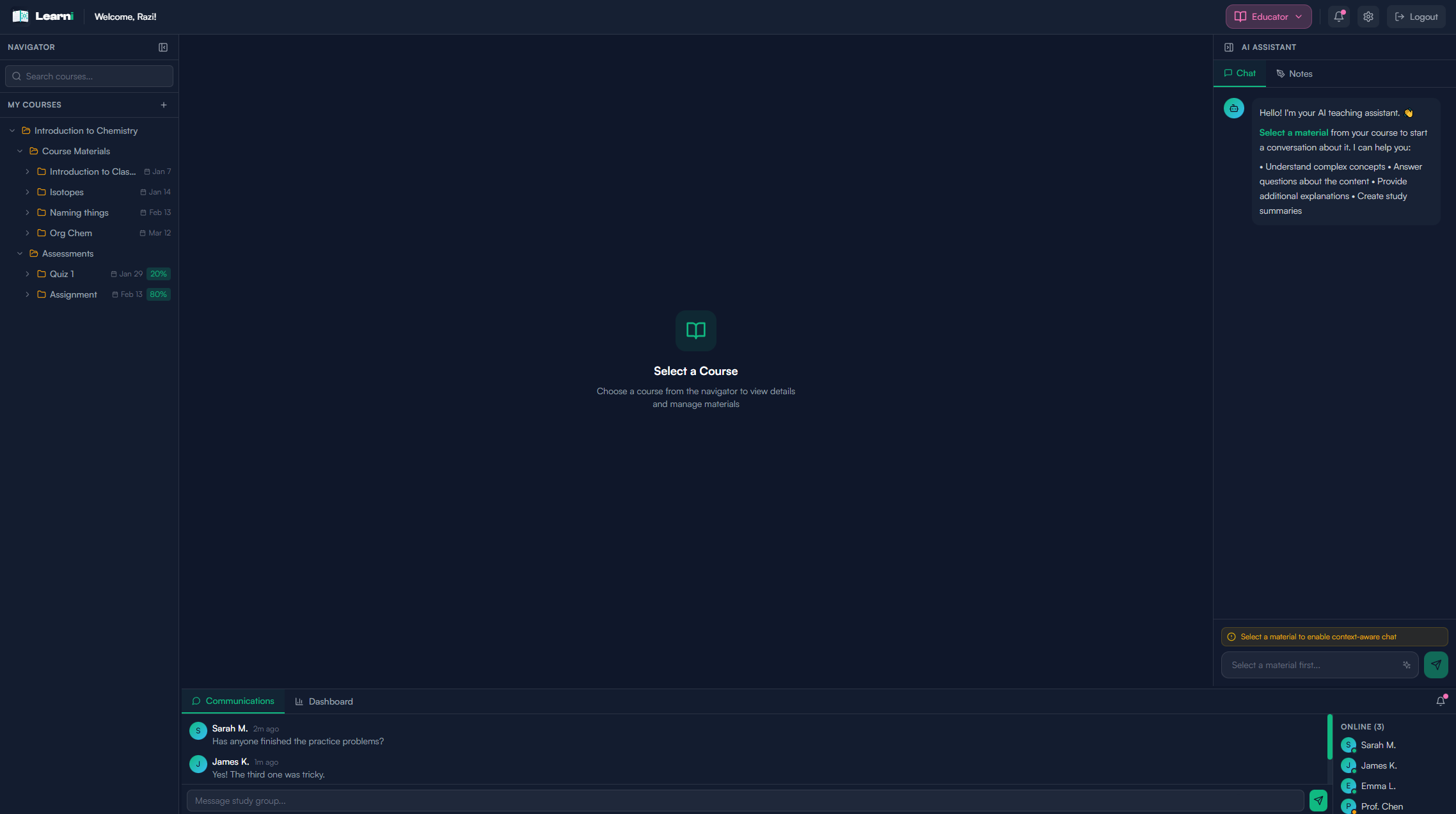 Learni screenshot 2