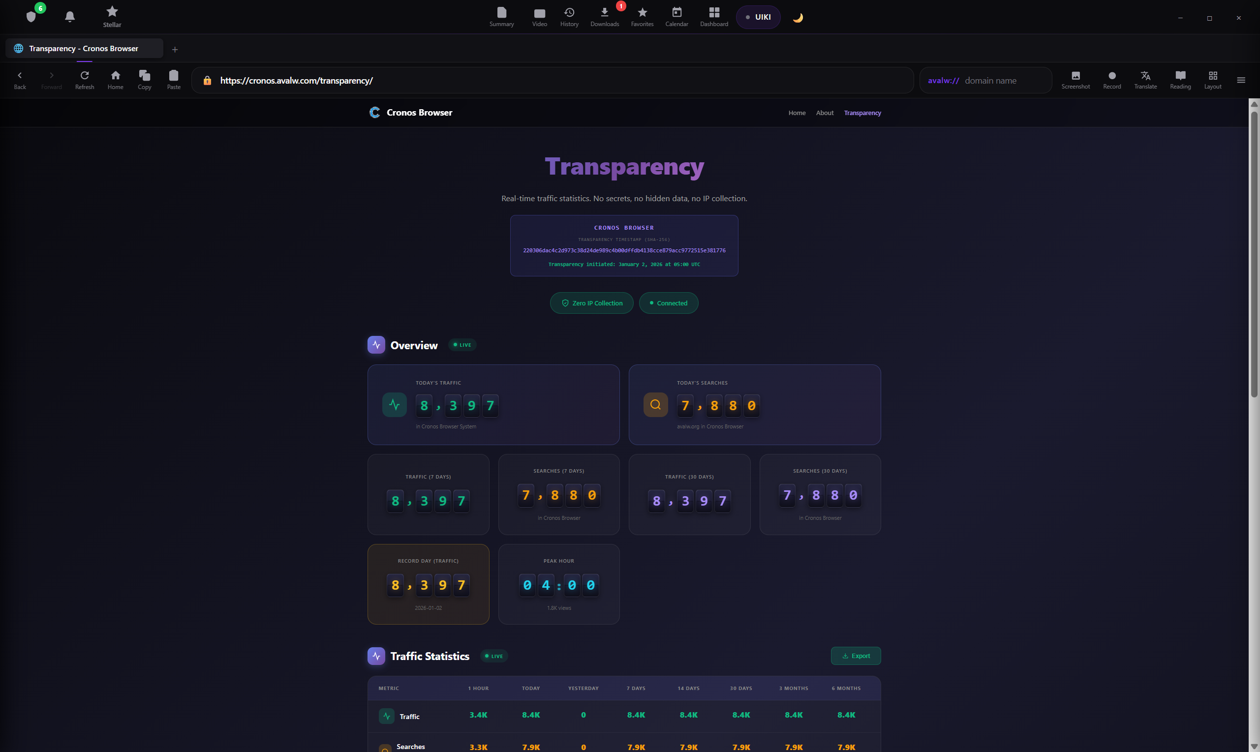 Cronos Browser screenshot 11