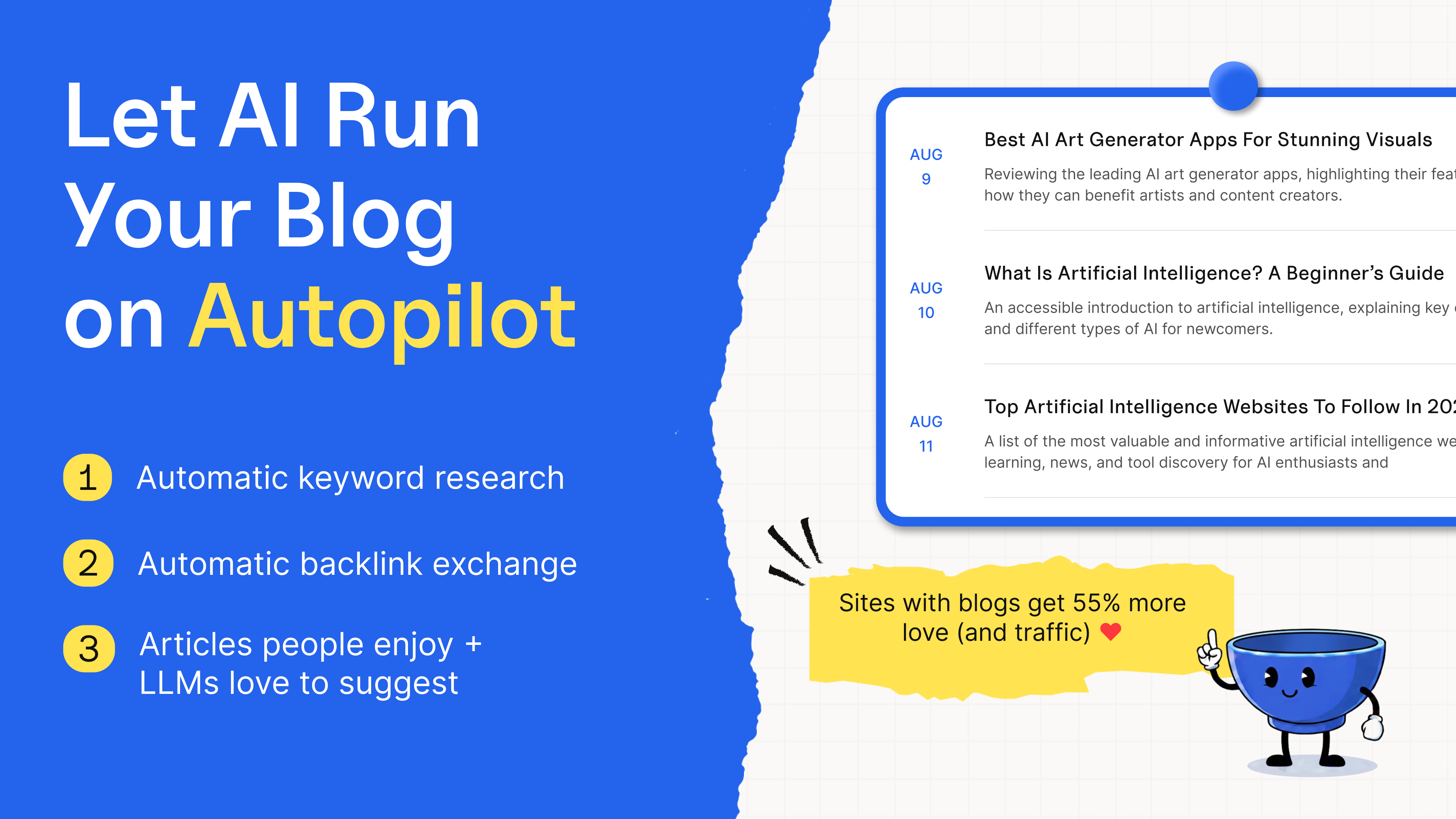 BlogBowl screenshot 2