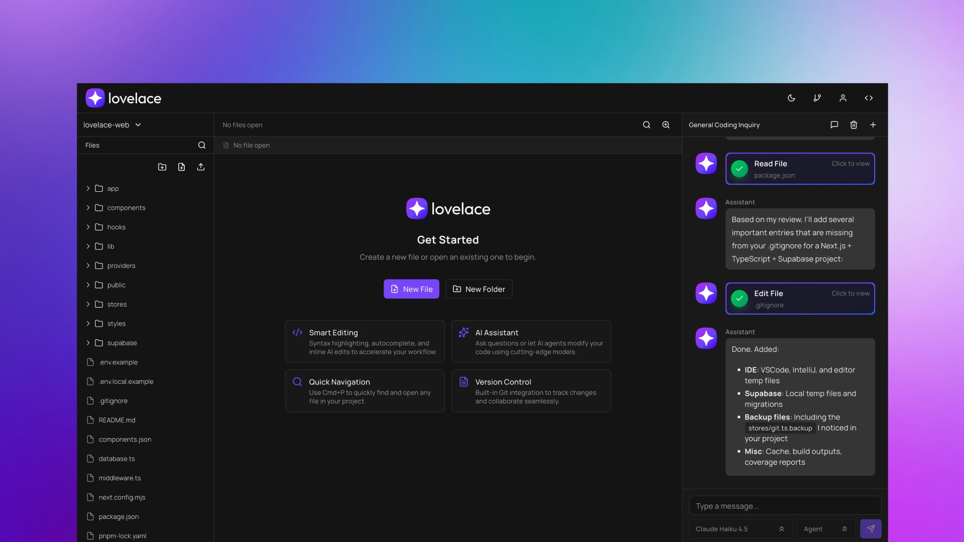 Lovelace screenshot 2