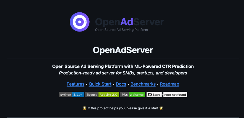 openadserver screenshot 1