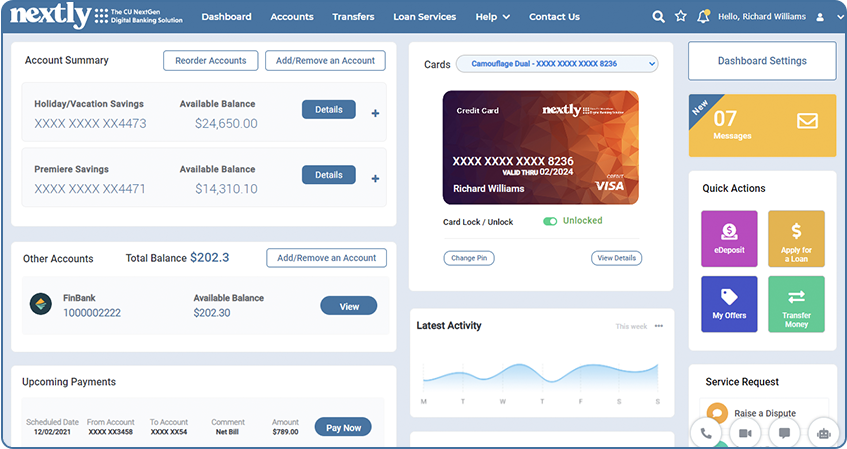Nextly Digital Banking Solution screenshot 2