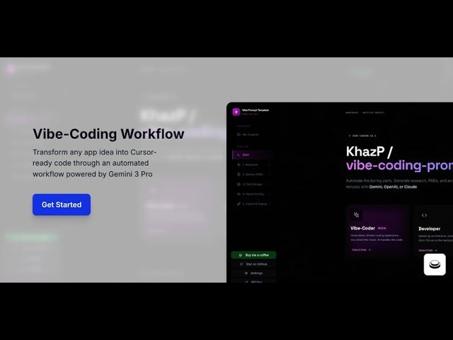 Vibe-Coding Workflow Webapp screenshot 3