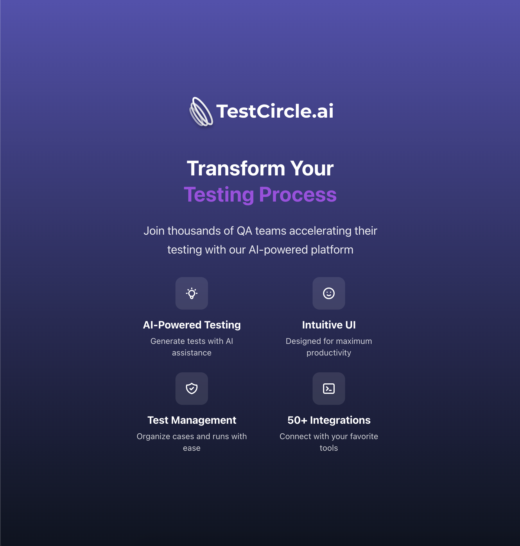 TestCircle screenshot 1