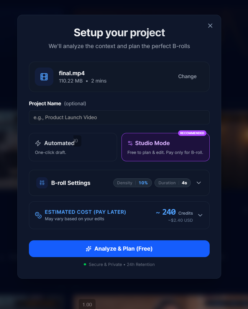 Compledio | AI B-Roll Generator screenshot 4