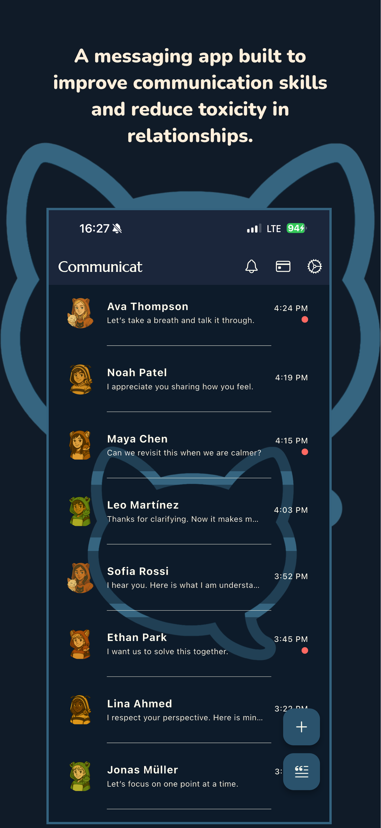 Communicat screenshot 2