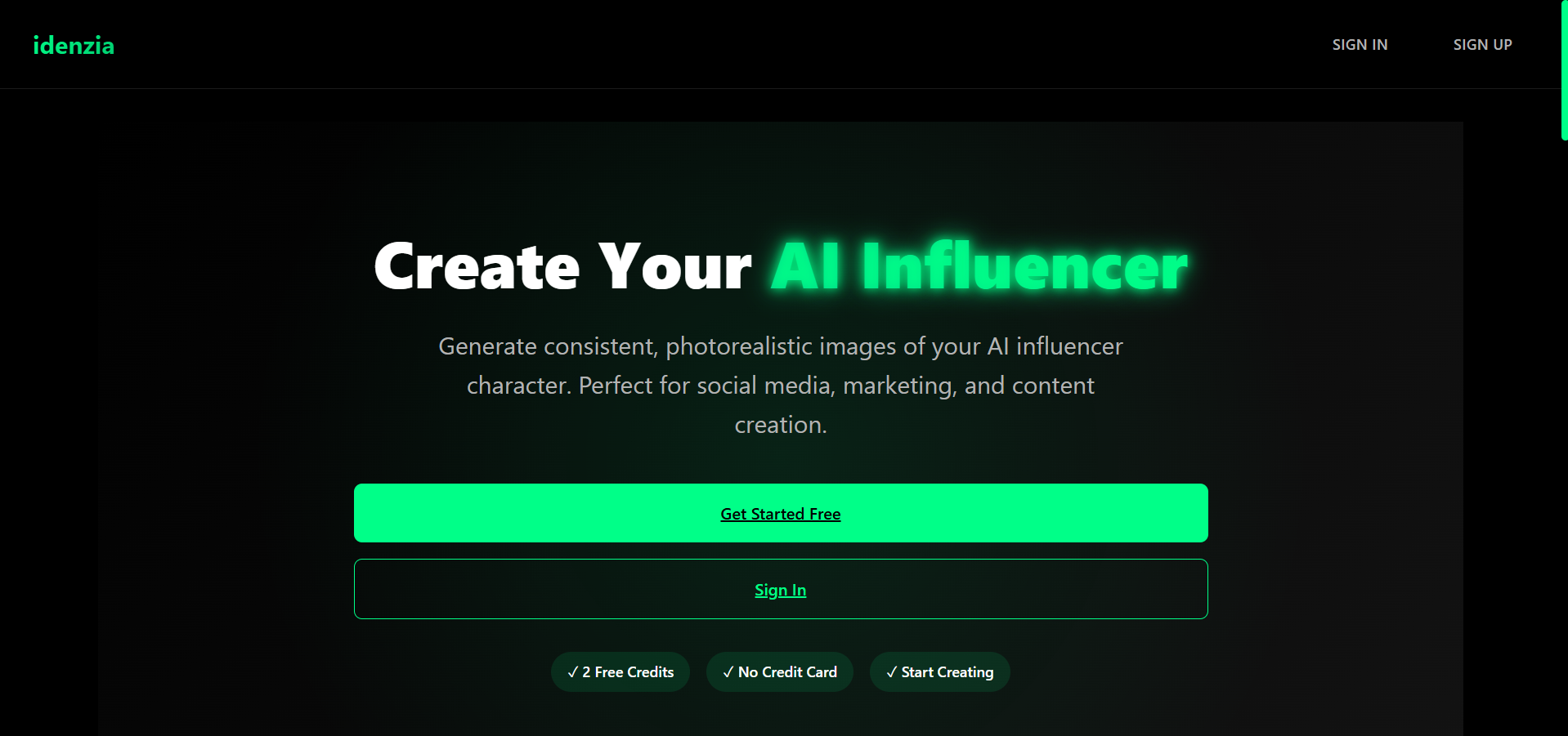 idenzia screenshot 1