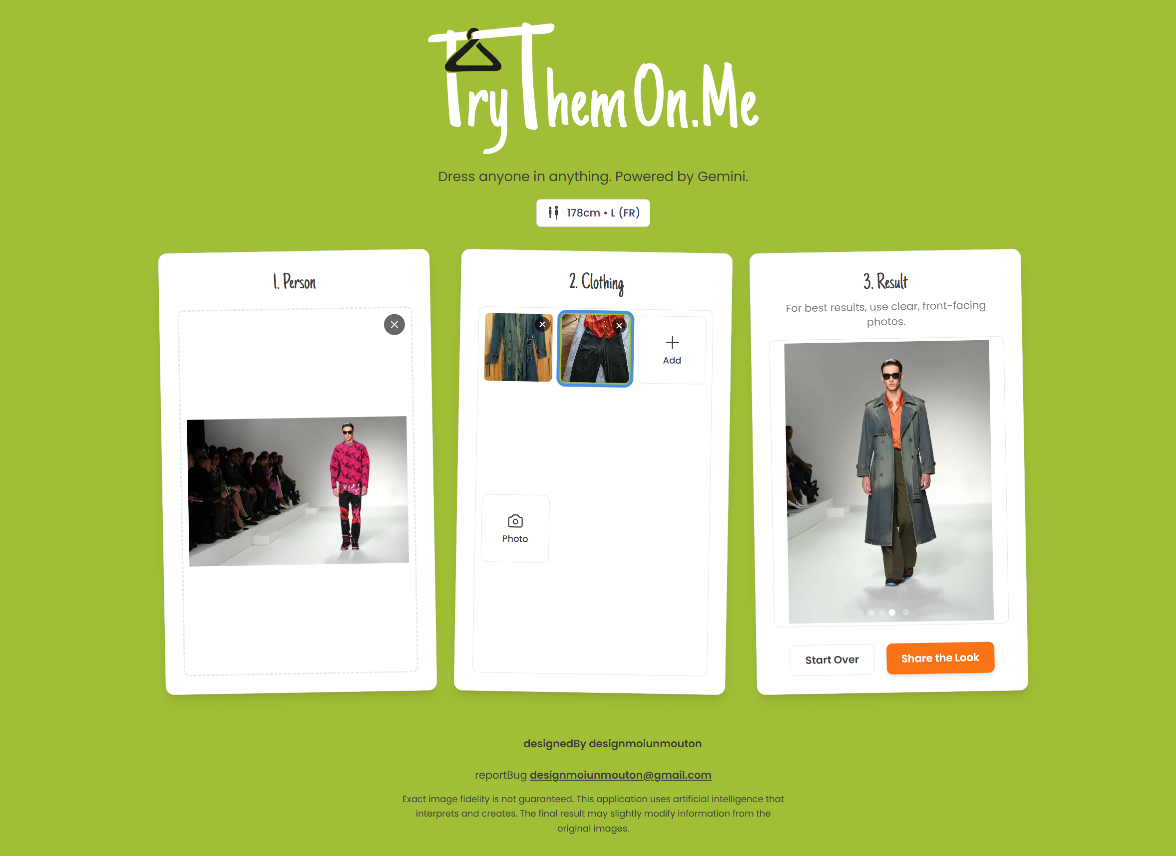 TryThemOn.Me screenshot 1