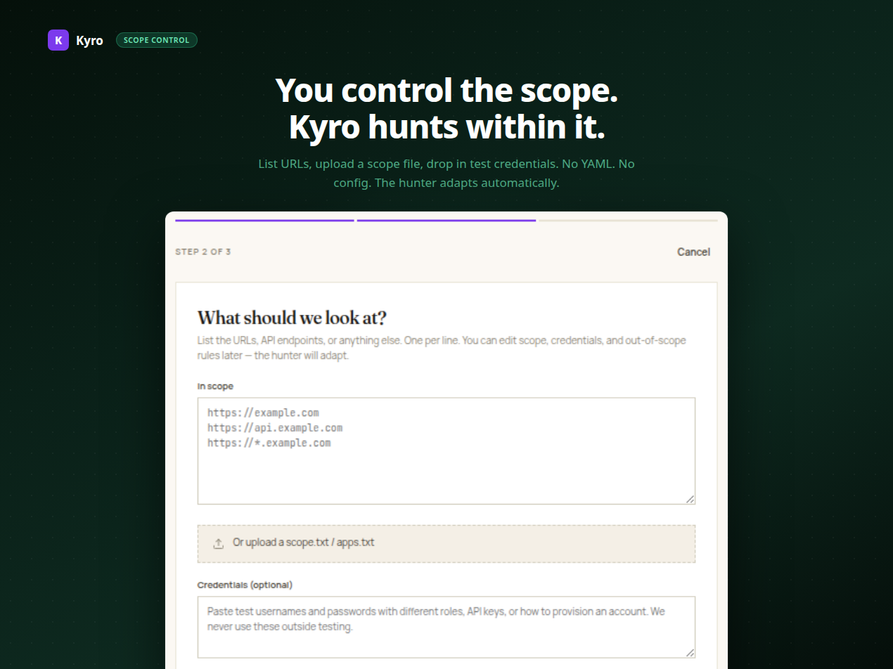 Kyro screenshot 4