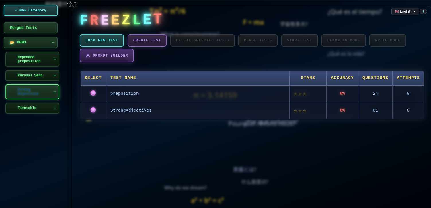 FREEZLET