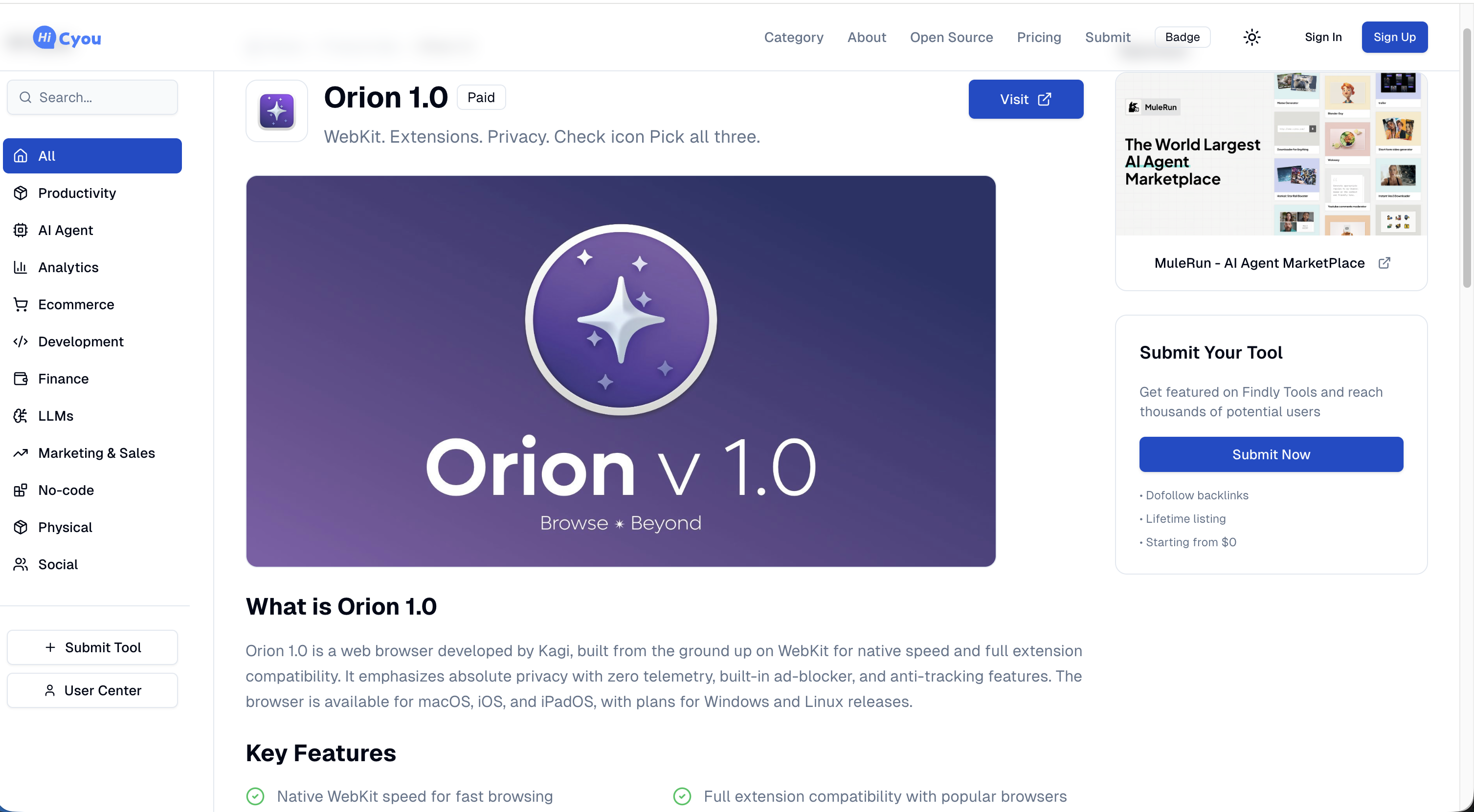 Hi Cyou | Free Open Source Directory screenshot 3