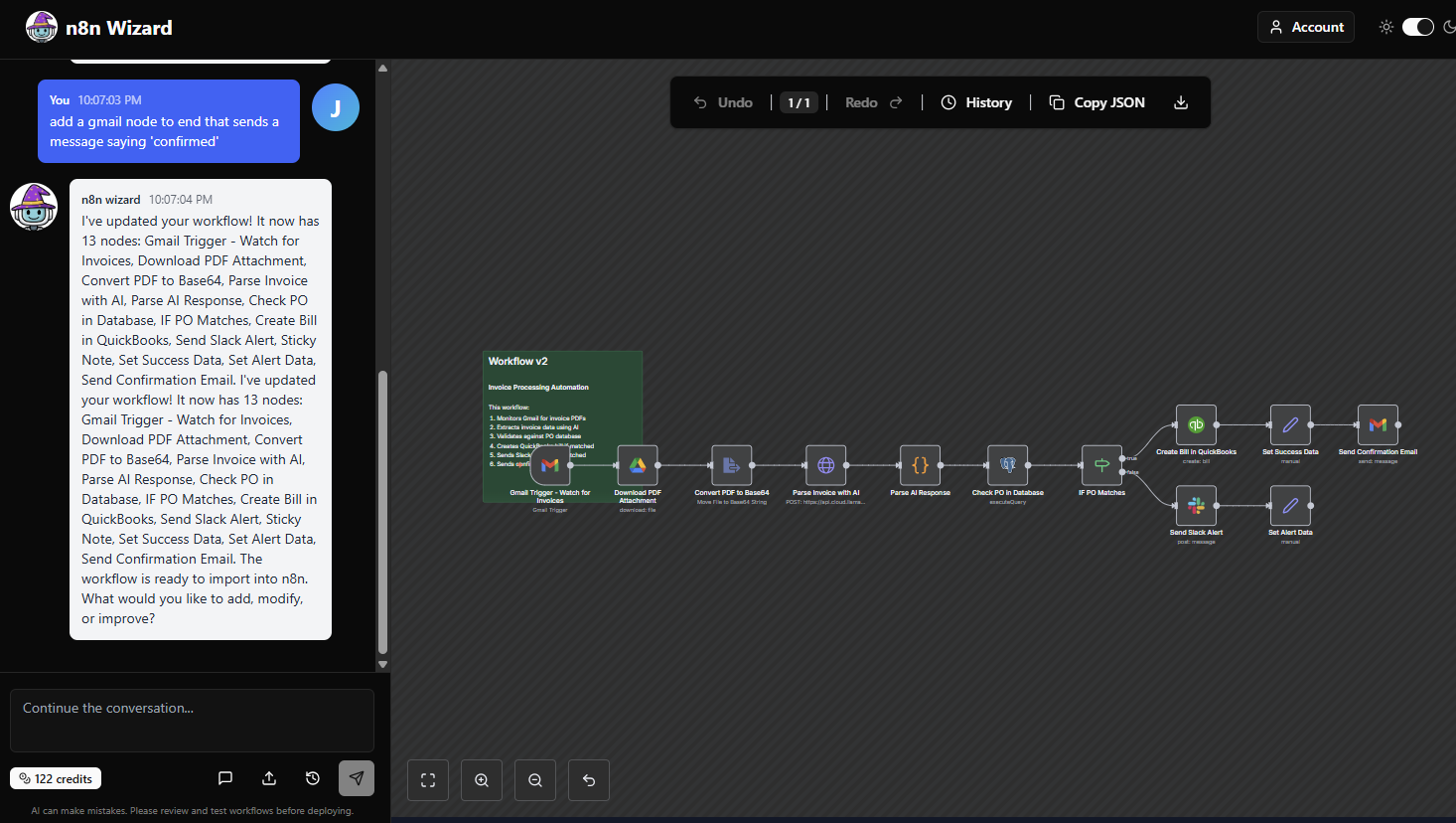 n8n Wizard - vibe code your workflows screenshot 4
