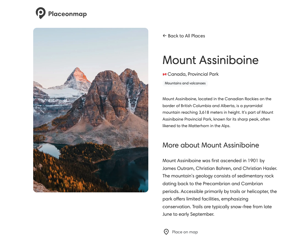 Placeonmap screenshot 3