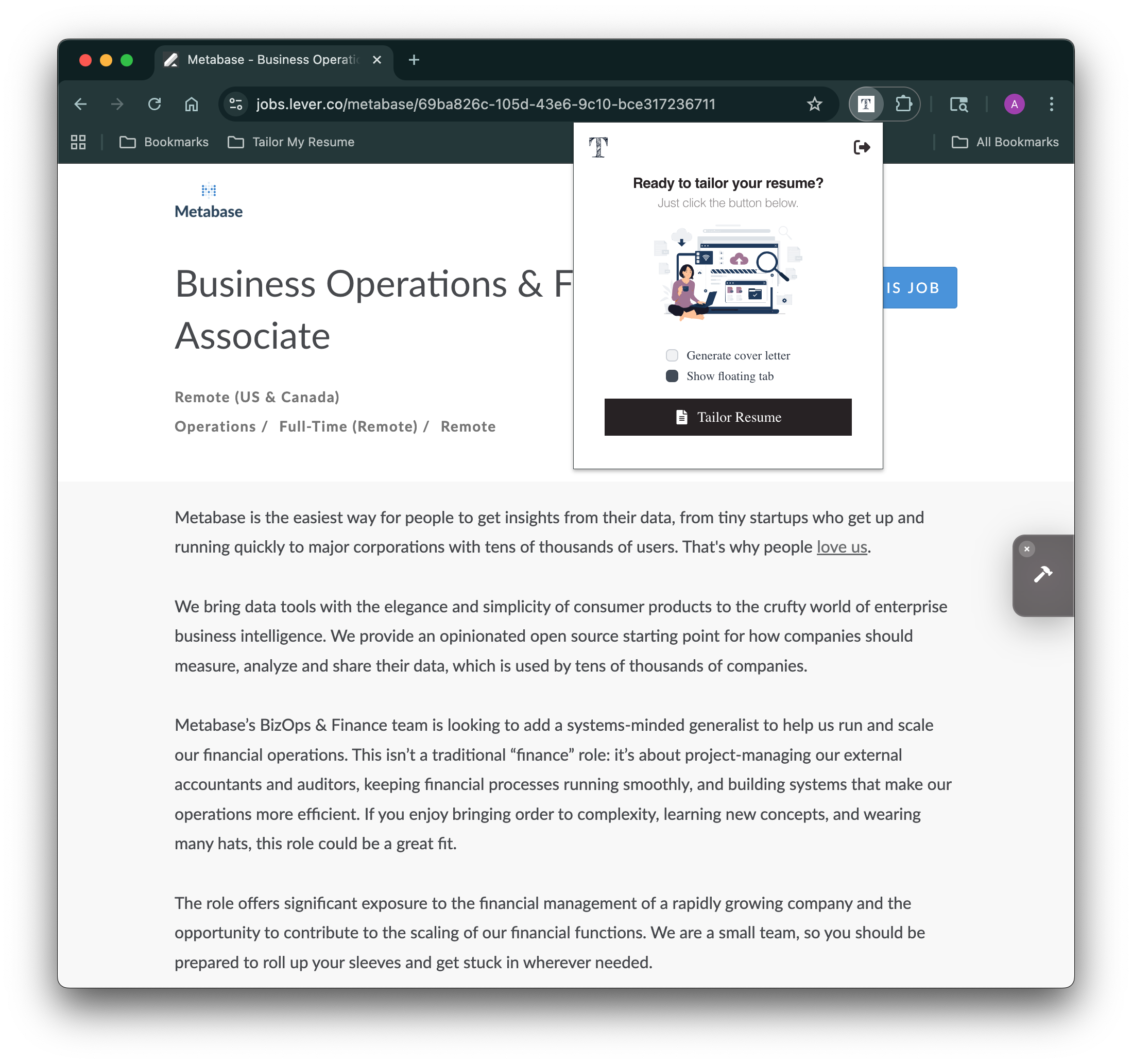 Tailor My Resume screenshot 6