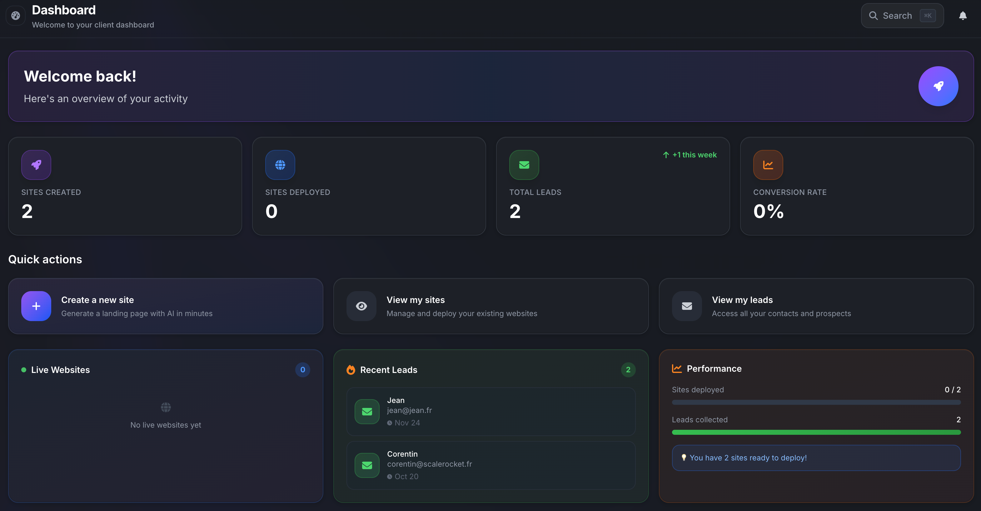 SRocket.ai screenshot 2