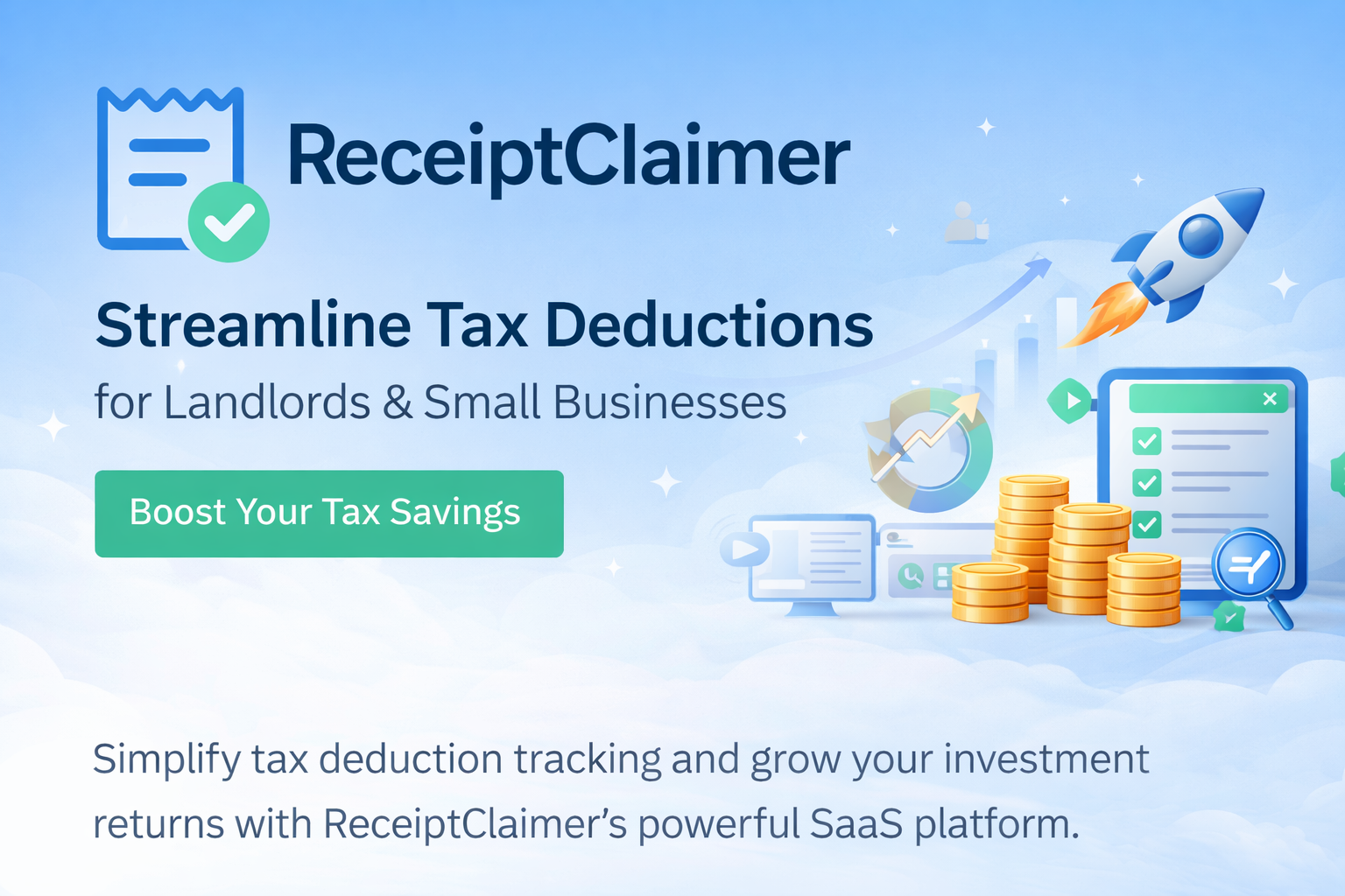 Track receipts automatically with AI screenshot 1