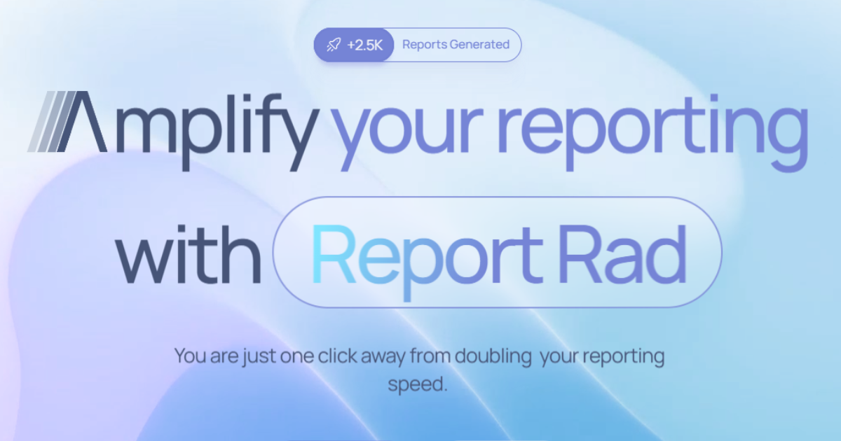 RAD Reporting with AI screenshot 1