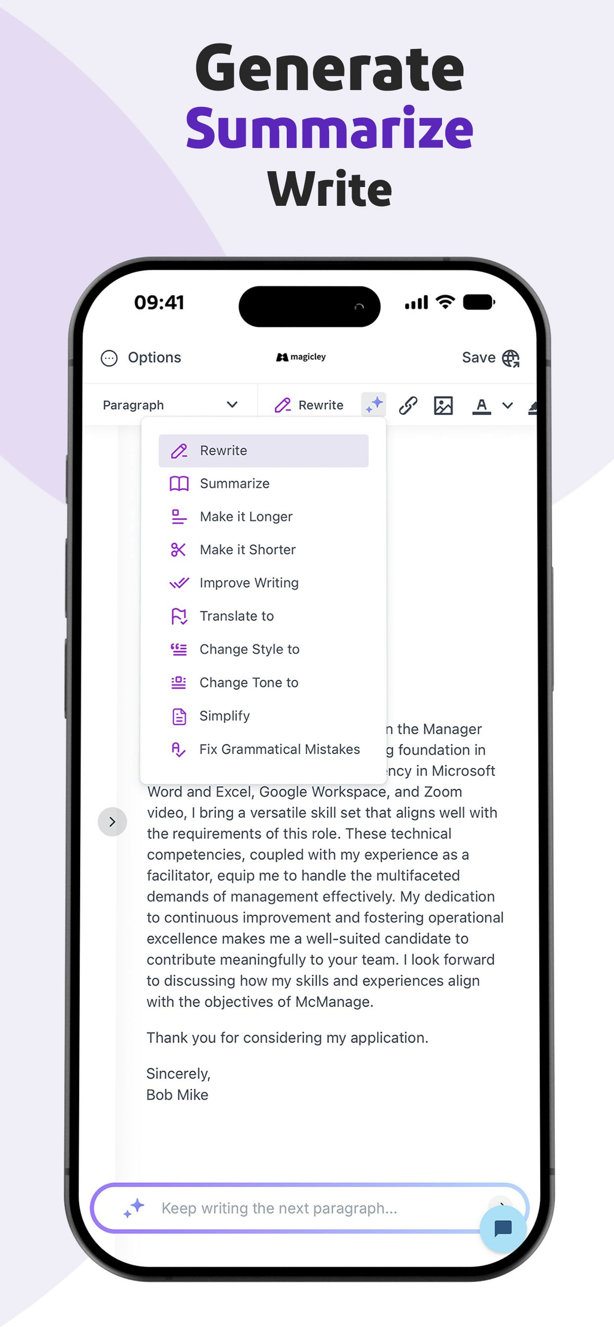 Magicley for iOS screenshot 5
