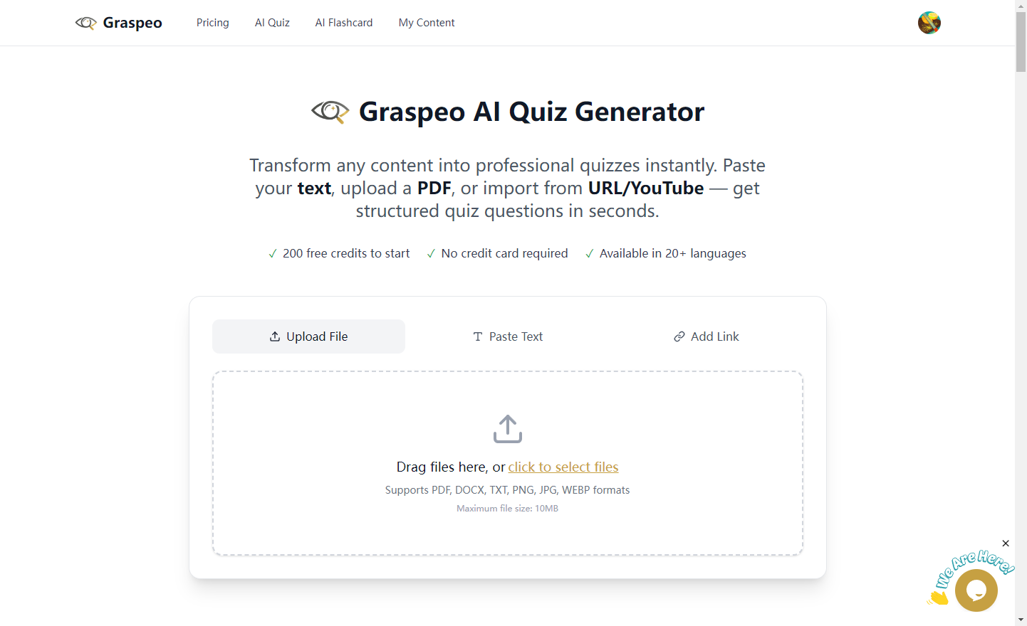 Graspeo screenshot 1