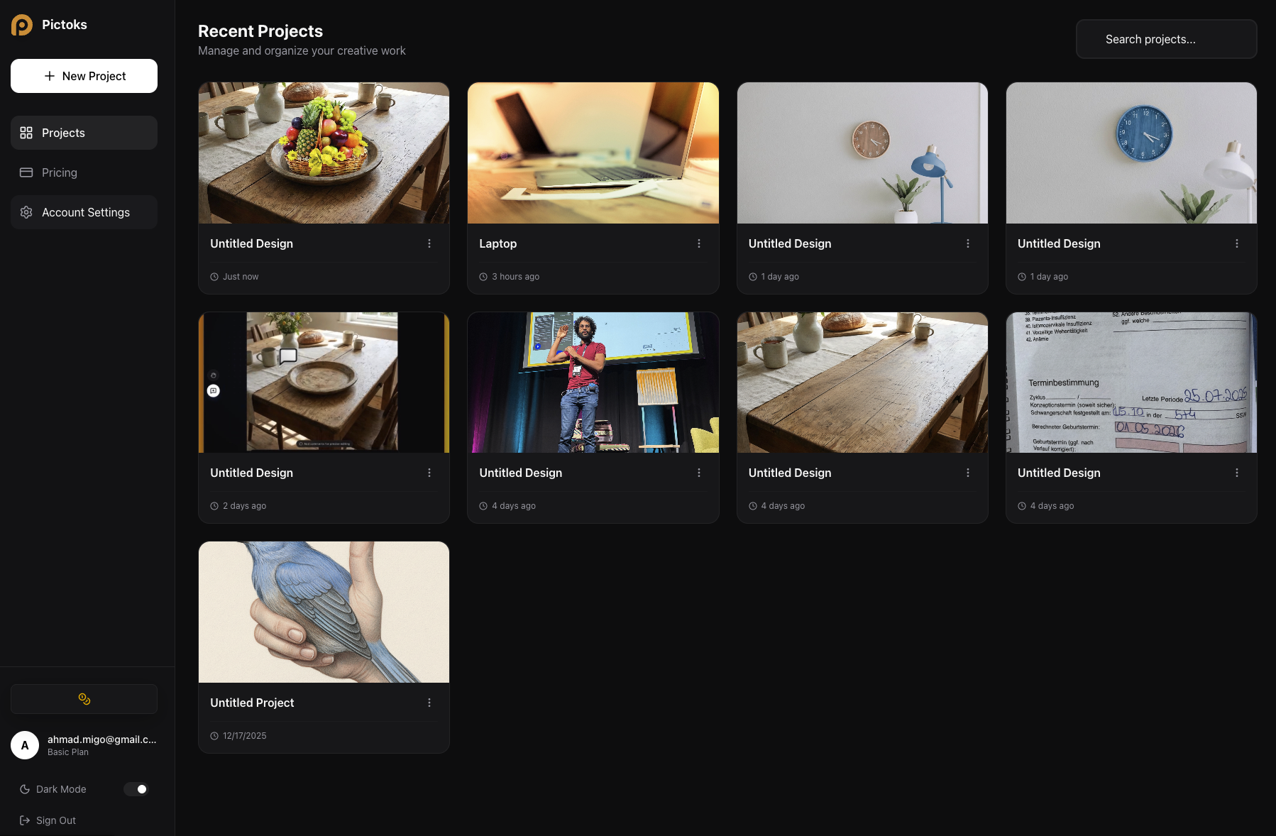 Pictoks screenshot 2