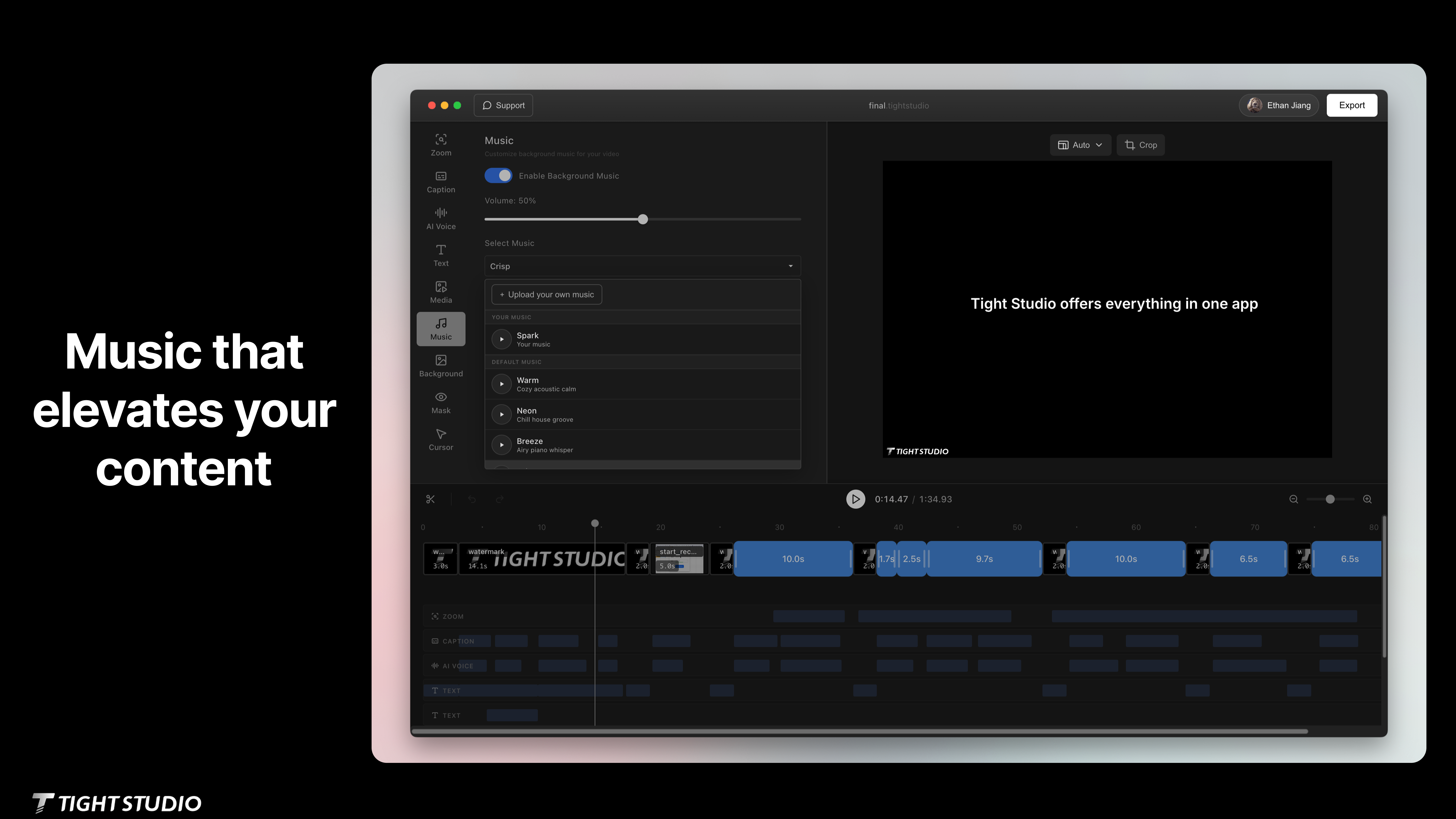 Tight Studio screenshot 4