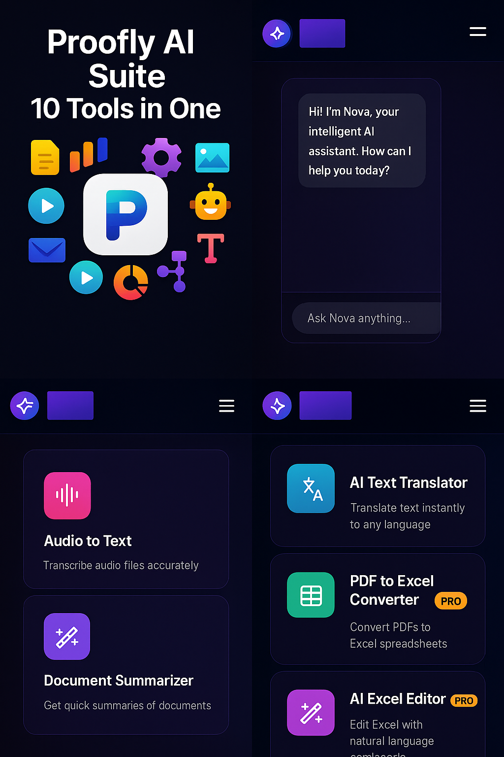 Proofly AI Suite – 10 Tools in One screenshot 2