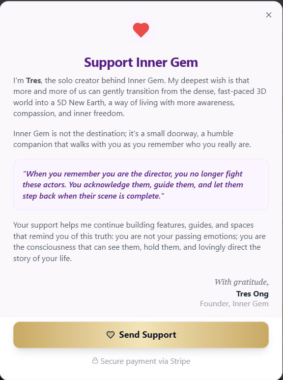 Inner Gem · Daily Awareness Journal screenshot 2
