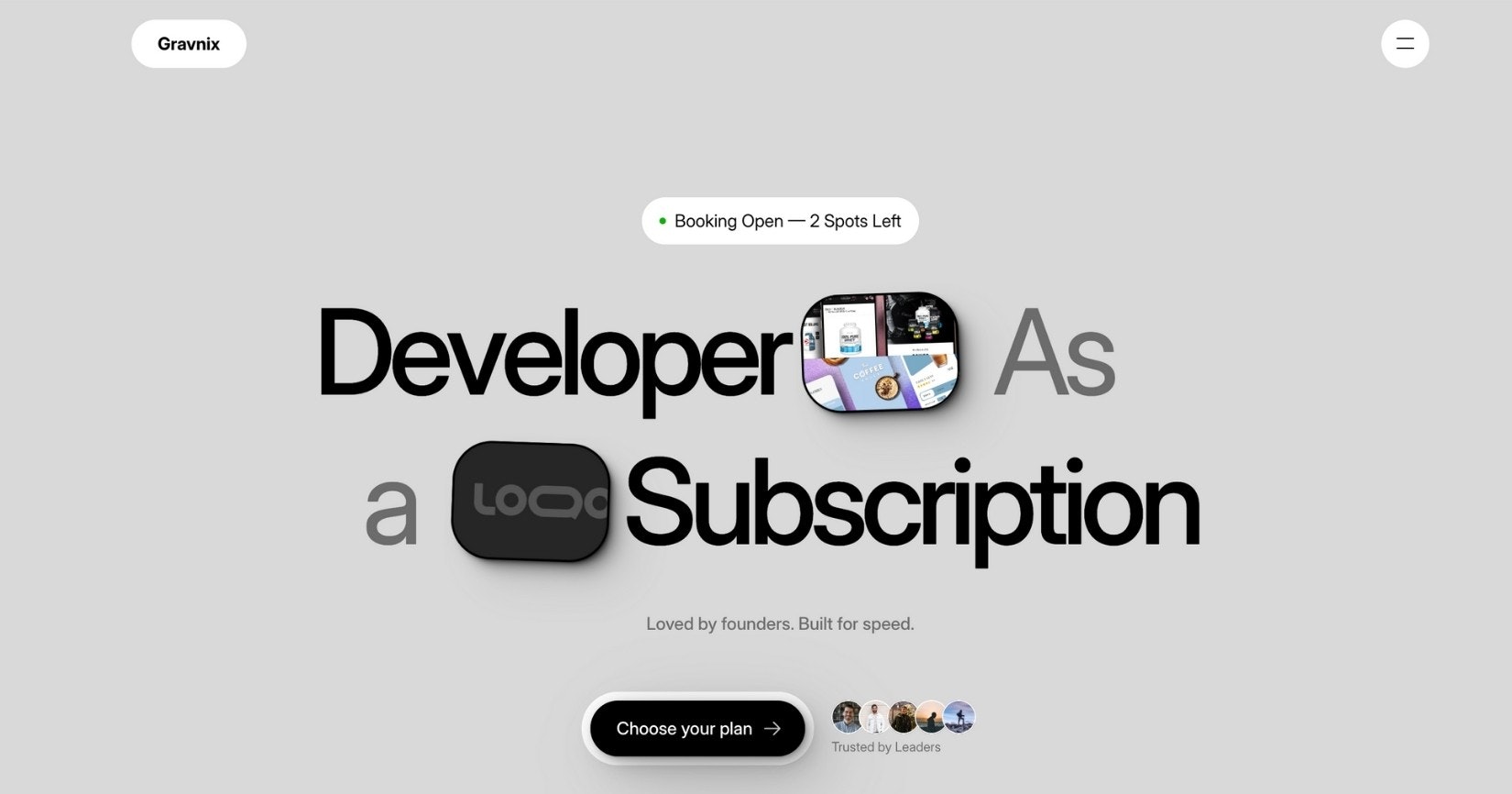 Gravnix. Your Dev Team, On Demand. screenshot 1