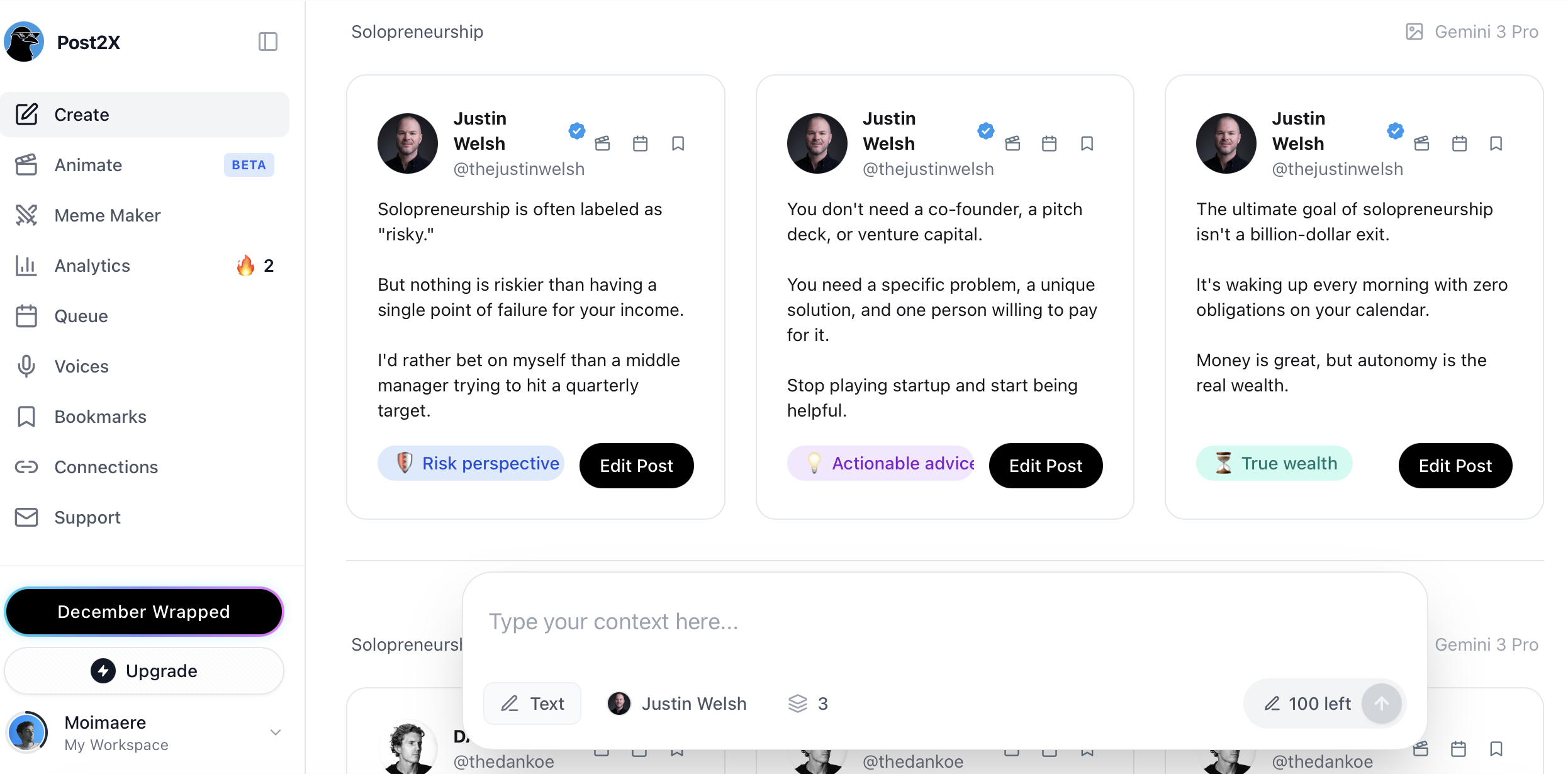 Post2X screenshot 3