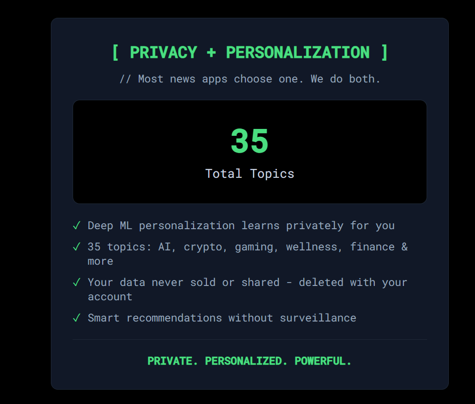 Spark News Reader screenshot 1