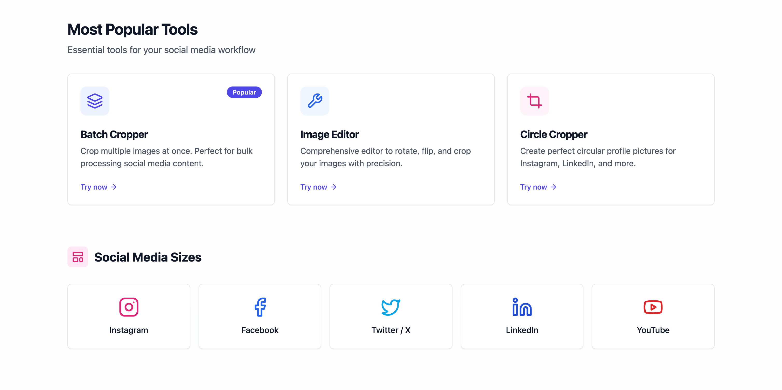 SocialCrop screenshot 2