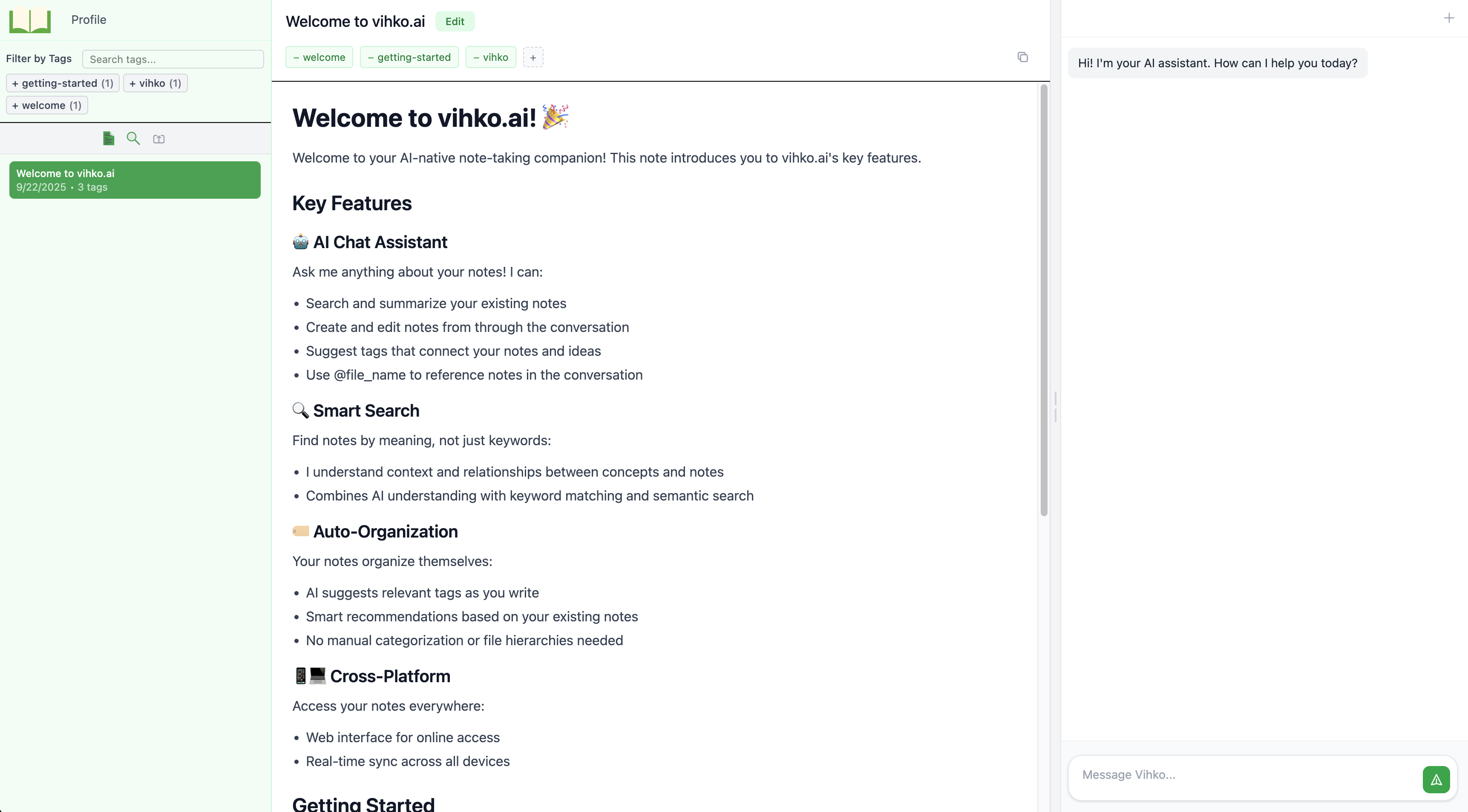 vihko.ai screenshot 1