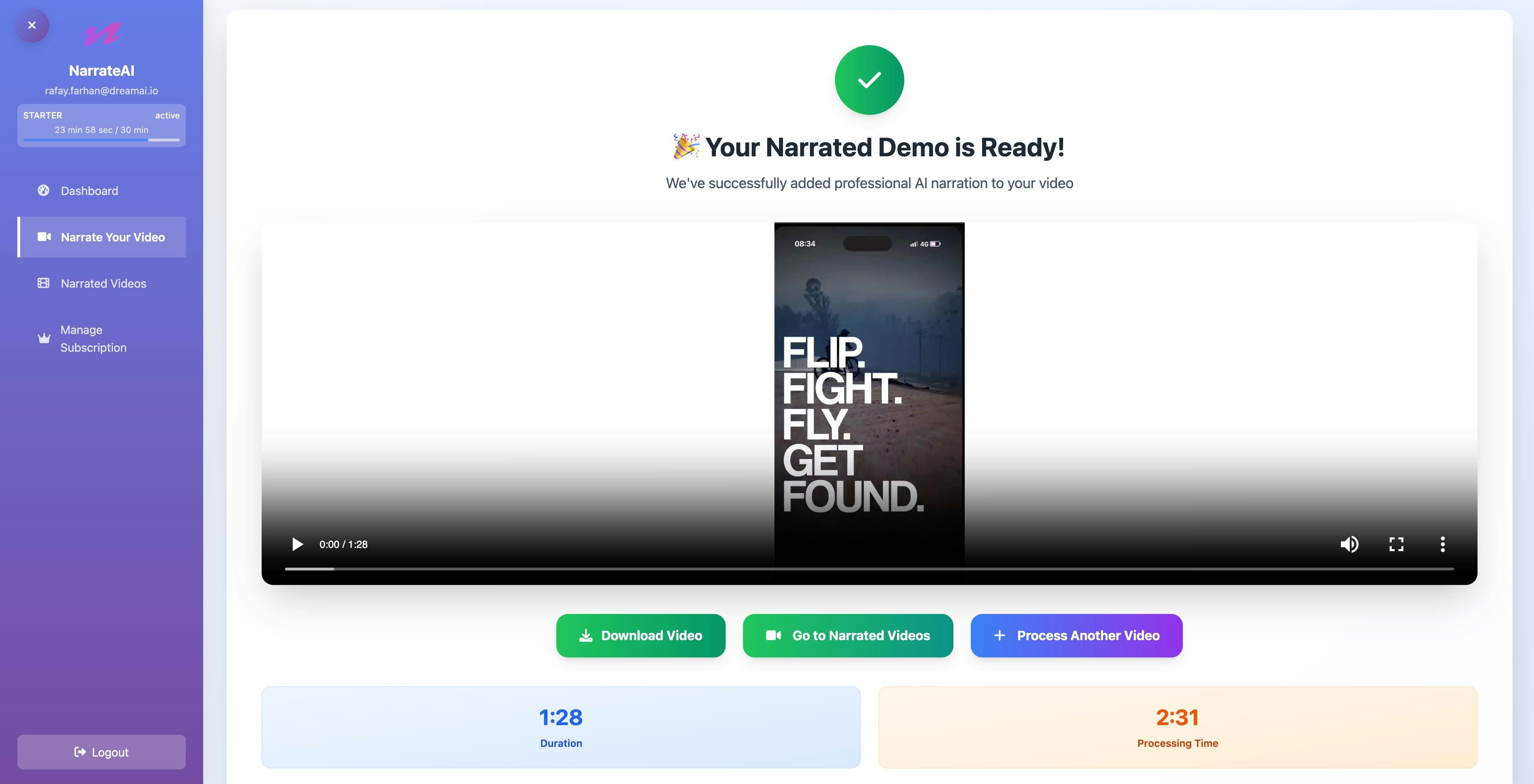 NarrateAI screenshot 5
