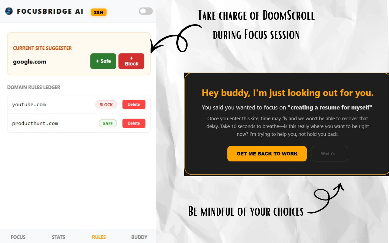 FocusBridge AI screenshot 6
