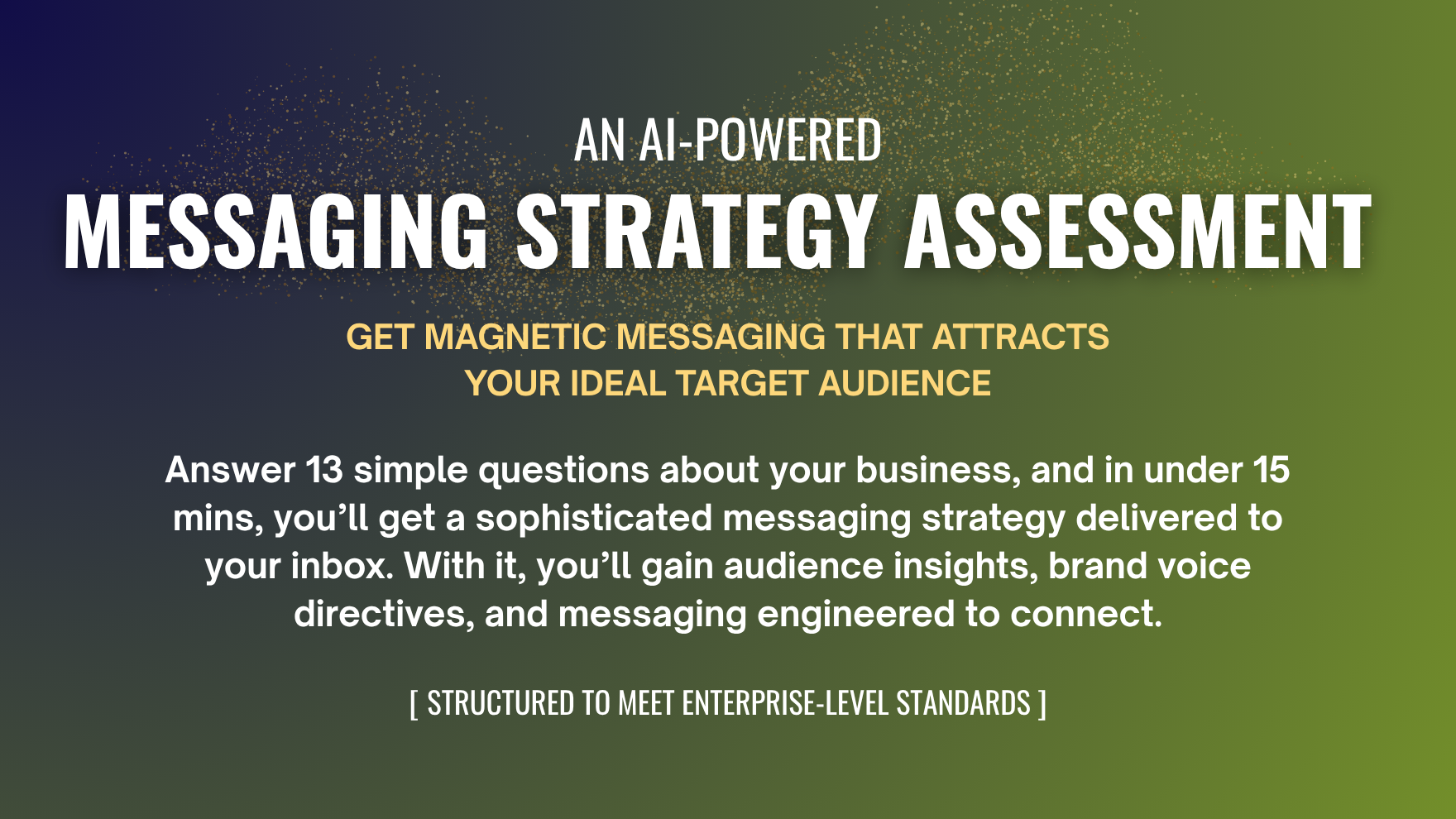 AI-Powered Messaging Strategy Assessment screenshot 1