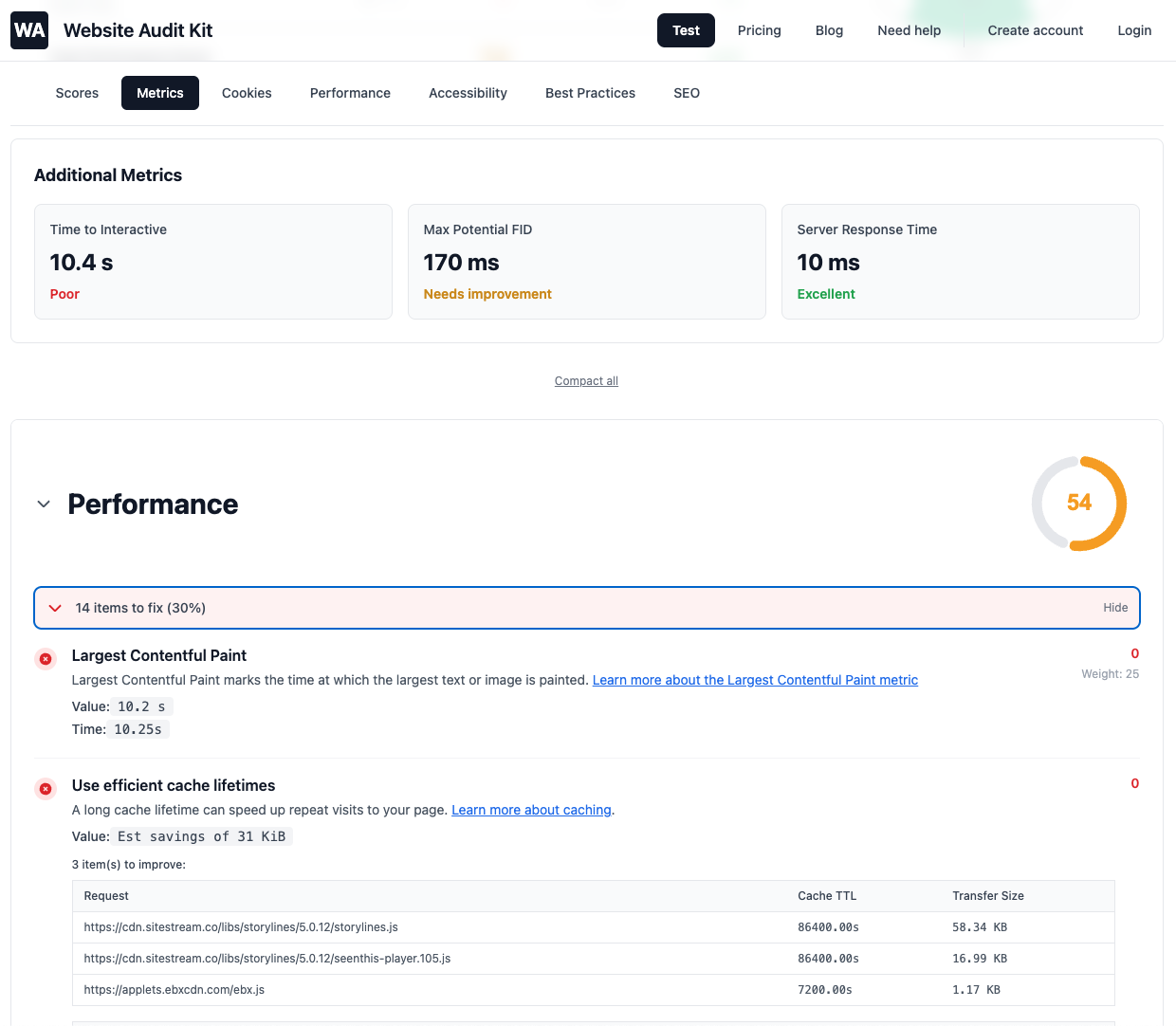 Website Audit Kit screenshot 3
