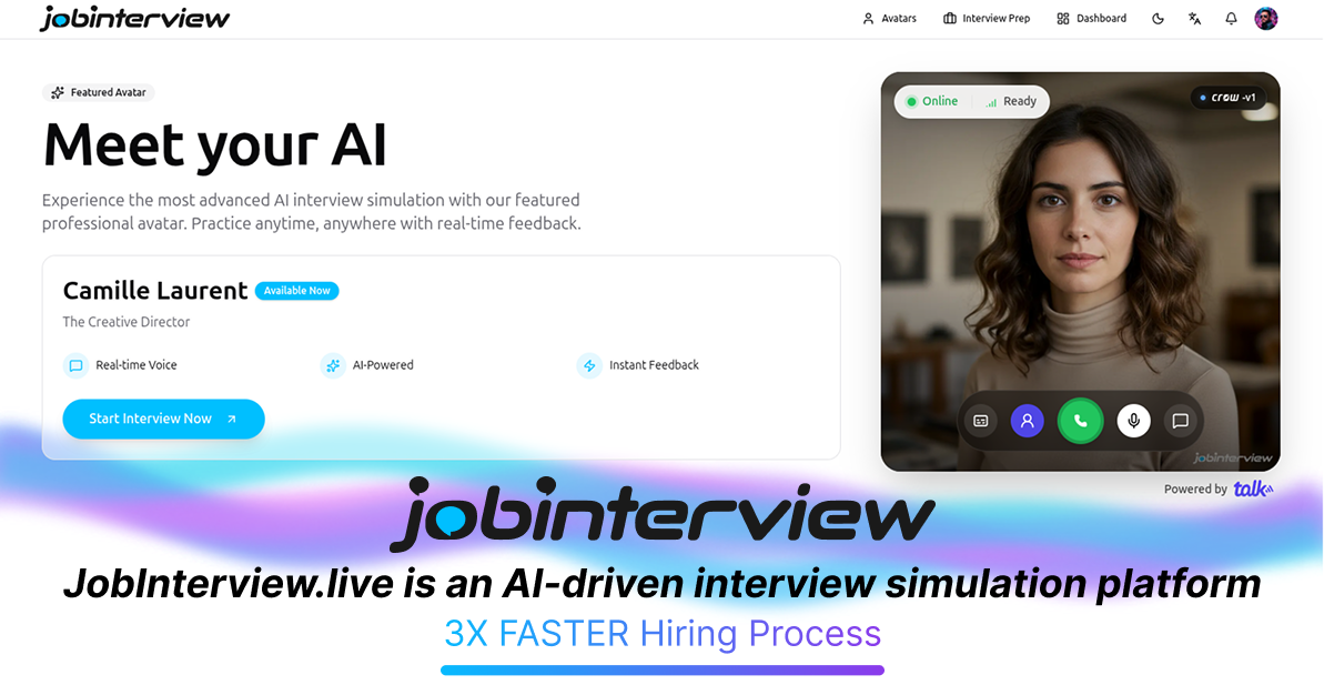 Jobinterview.live screenshot 2